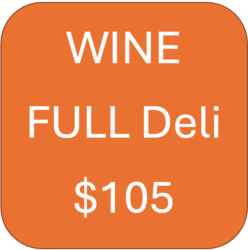 Custom Event Wine and Full Lunch